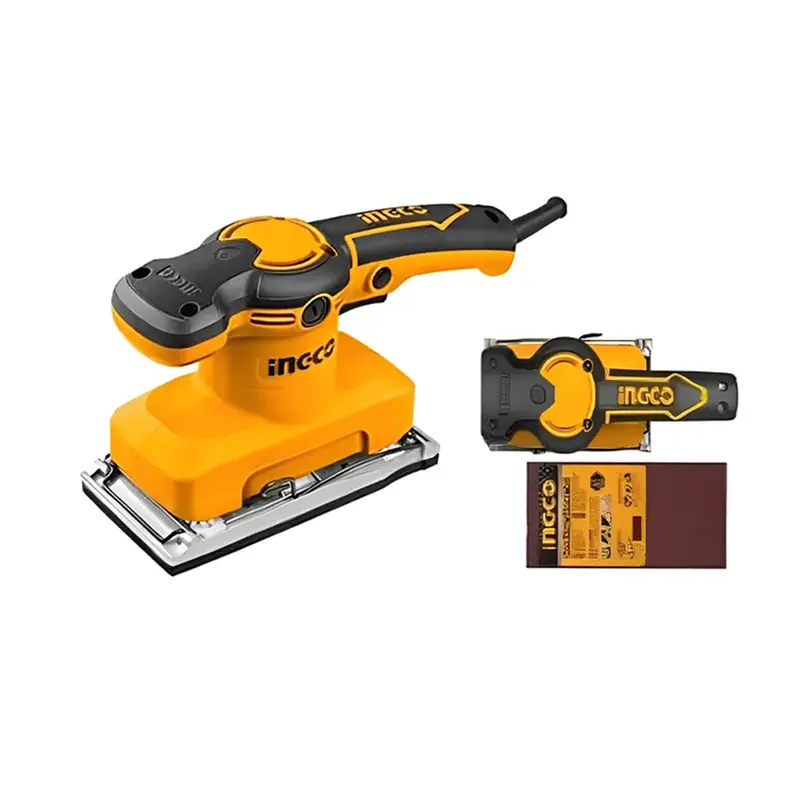 Ingco 180 x 90 mm Finishing Sander With 5 Pcs Sandpaper 320W,14000 RPM (FS3208)